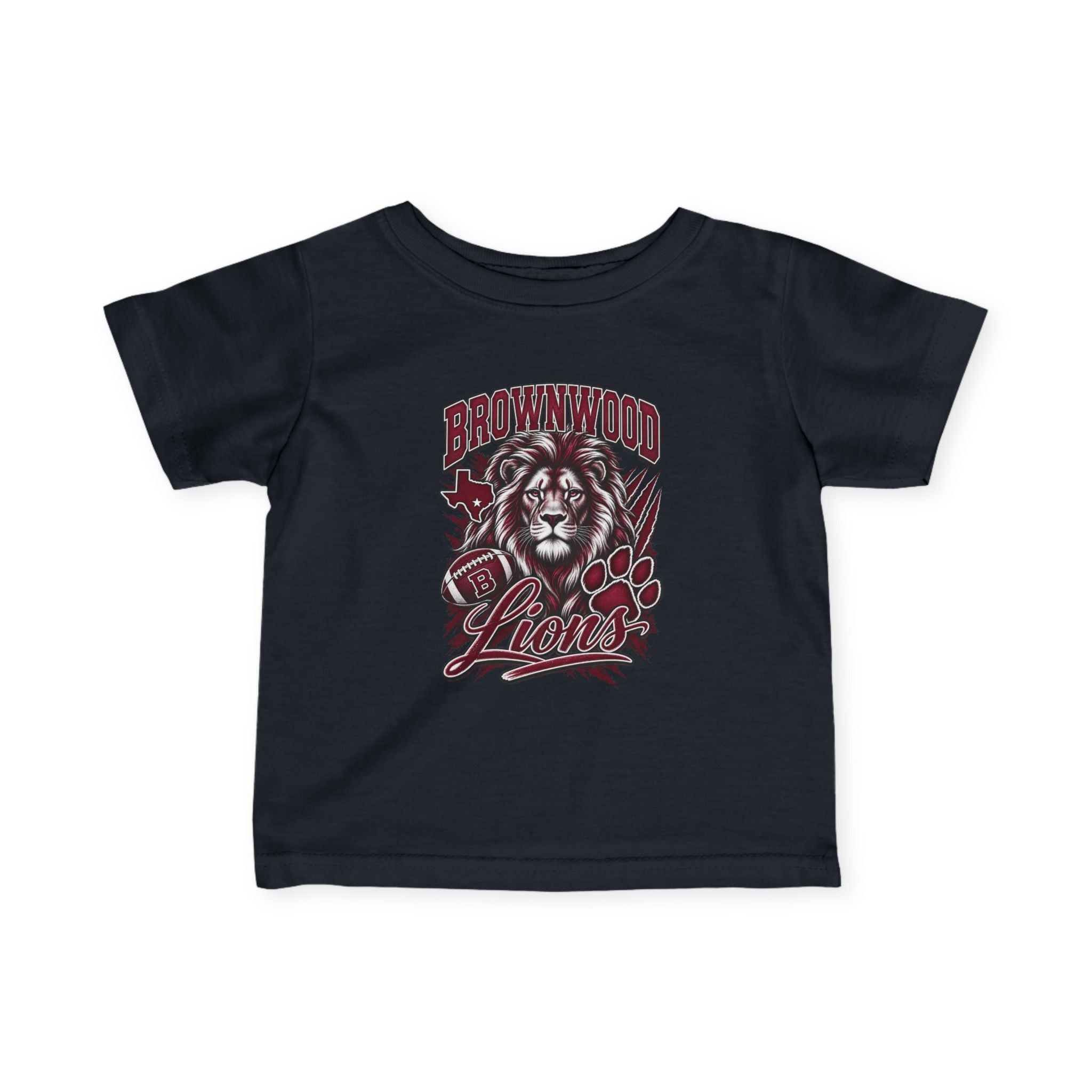 Brownwood Lions Infant Fine Jersey Tee