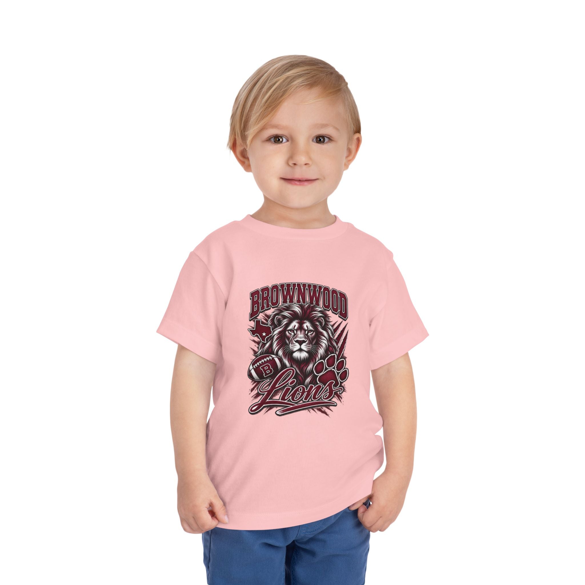 Brownwood Lions Toddler Short Sleeve Tee