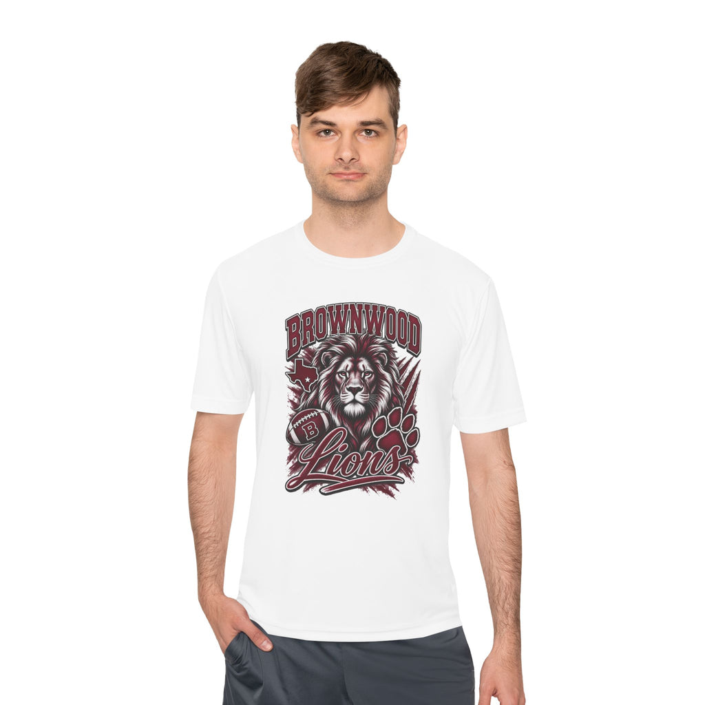 Brownwood Lions Unisex Moisture Wicking Tee