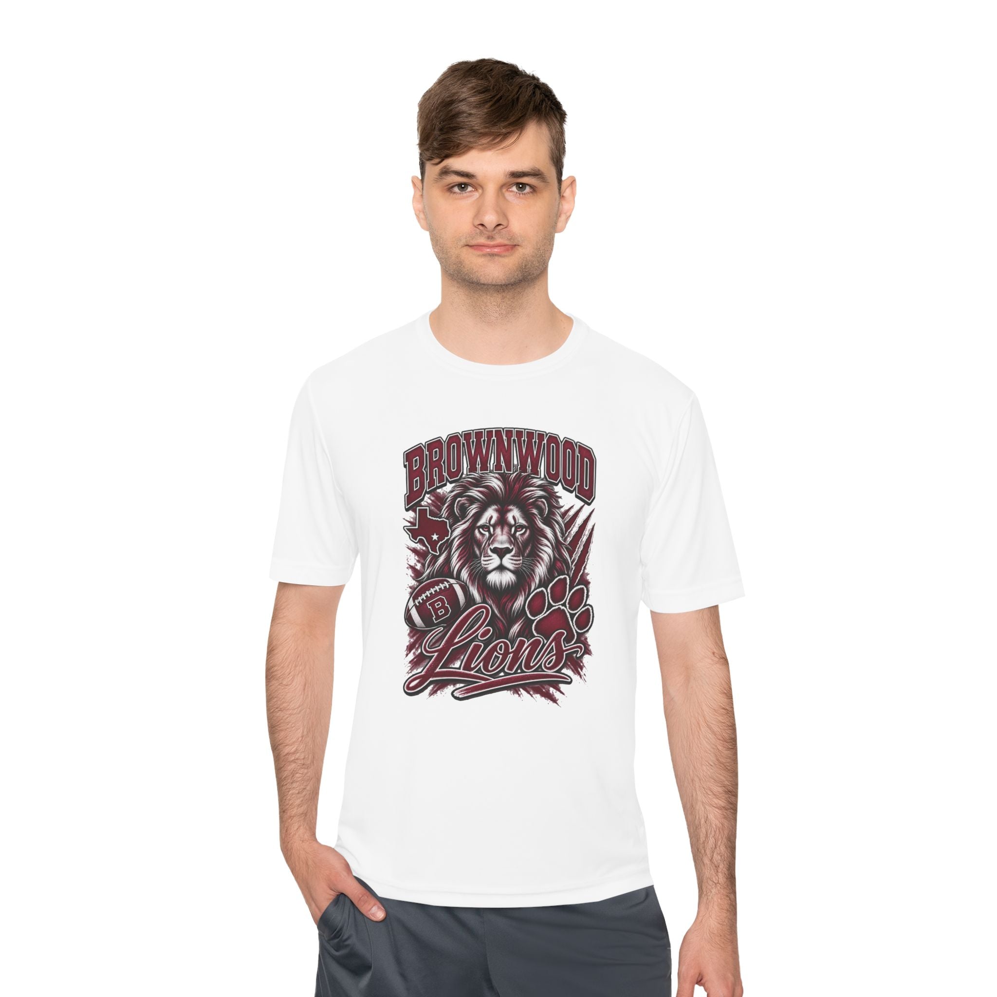 Brownwood Lions Unisex Moisture Wicking Tee