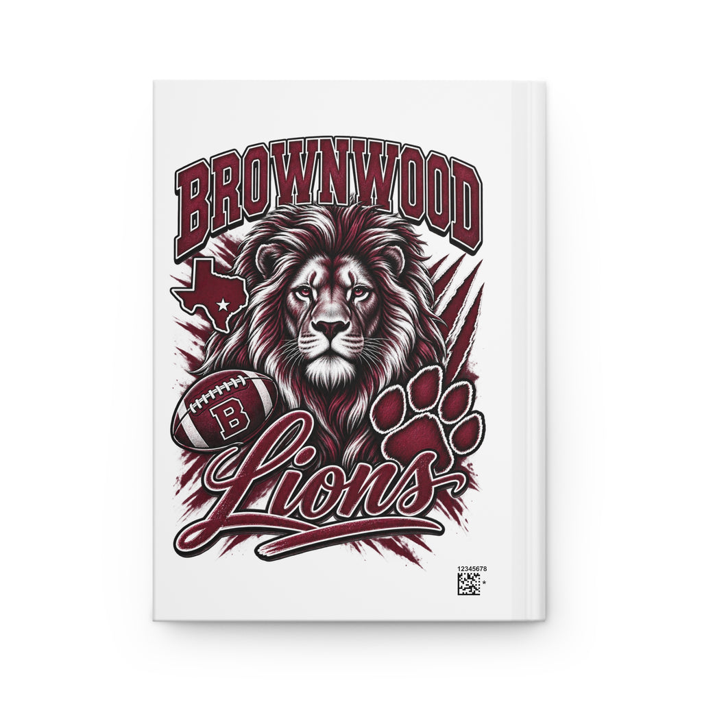 Brownwood Lions Hardcover Journal Matte