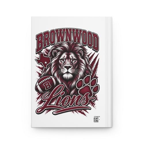 Brownwood Lions Hardcover Journal Matte