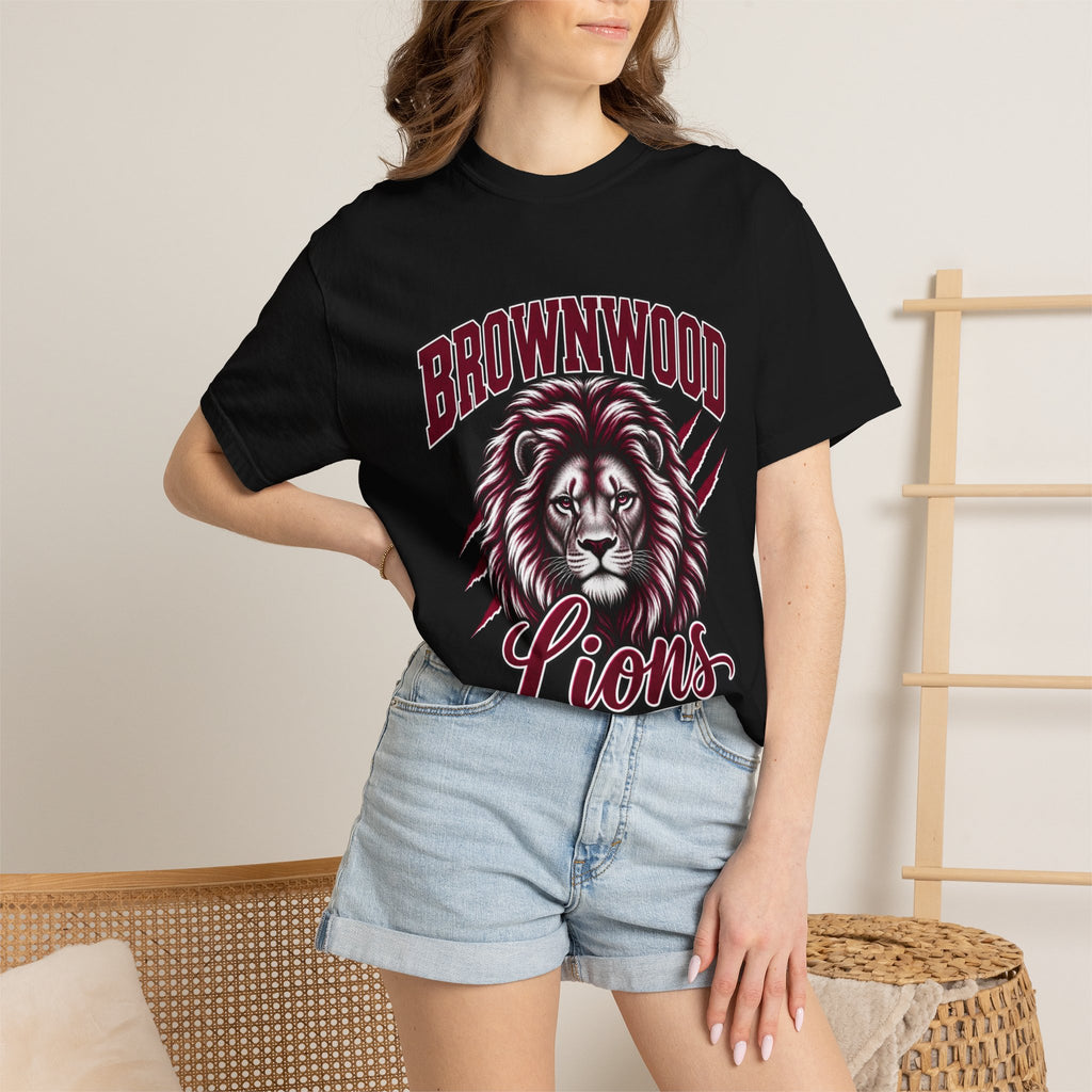 Brownwood Lions T-Shirt – Lion Mascot School Spirit Tee