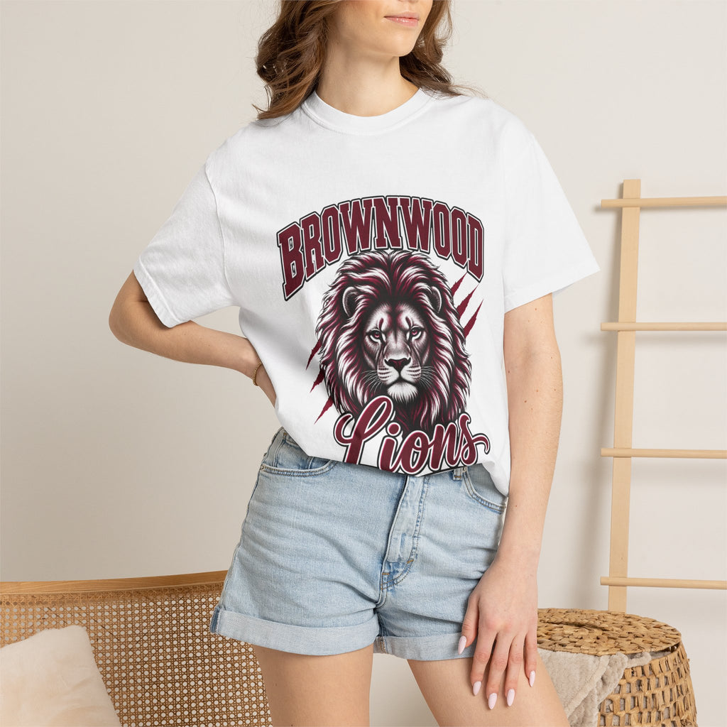 Brownwood Lions T-Shirt – Lion Mascot School Spirit Tee
