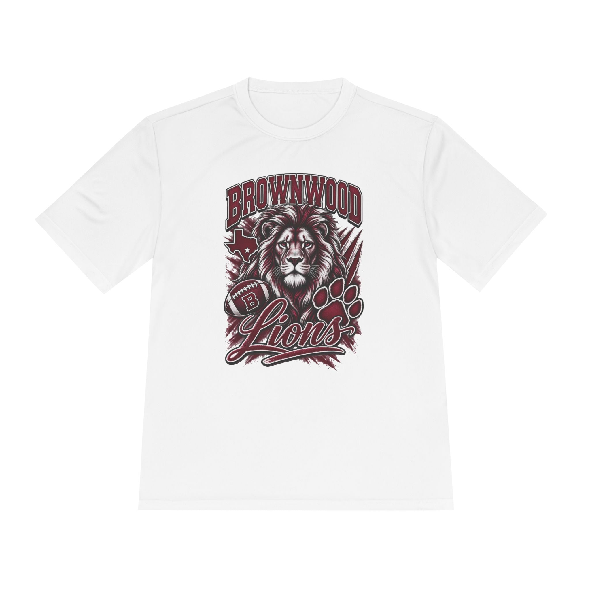 Brownwood Lions Unisex Moisture Wicking Tee