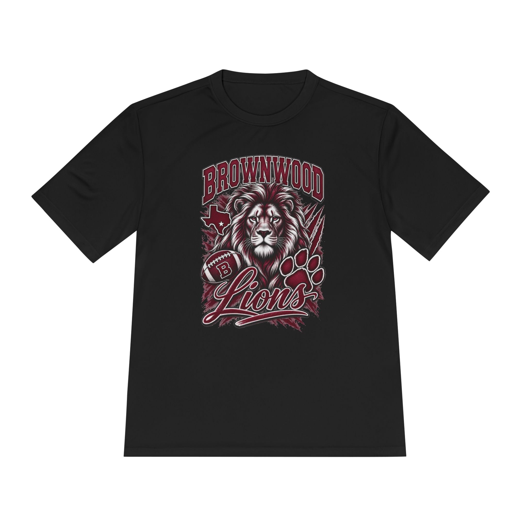 Brownwood Lions Unisex Moisture Wicking Tee
