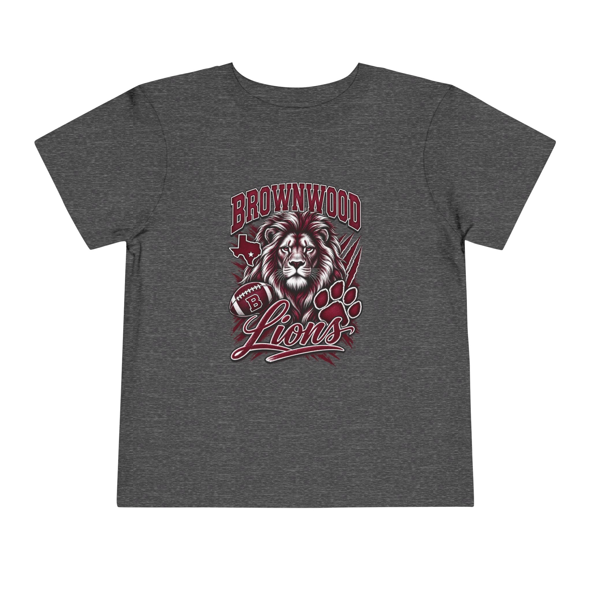 Brownwood Lions Toddler Short Sleeve Tee