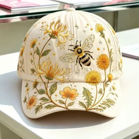 Handmade Floral Sun Hat