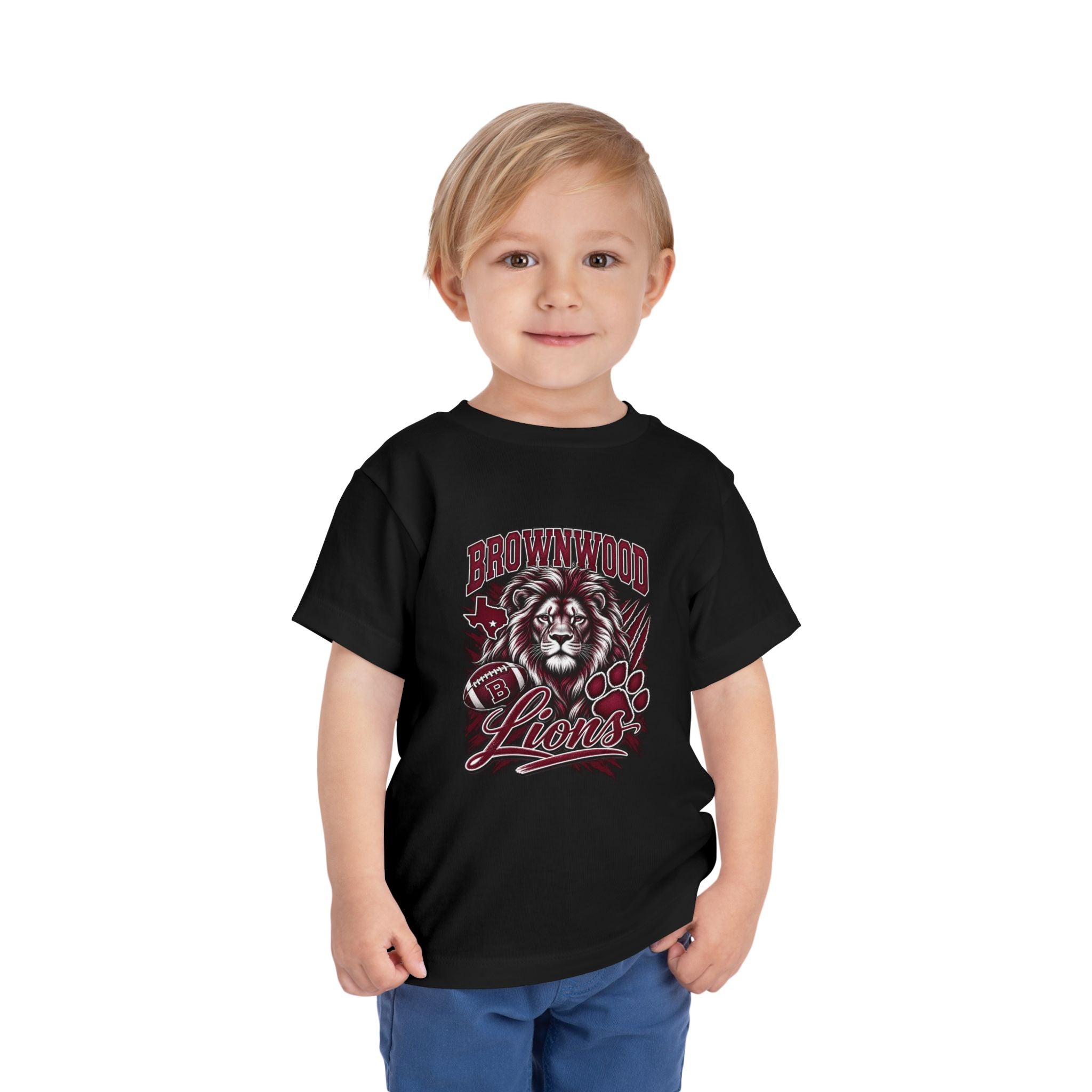 Brownwood Lions Toddler Short Sleeve Tee