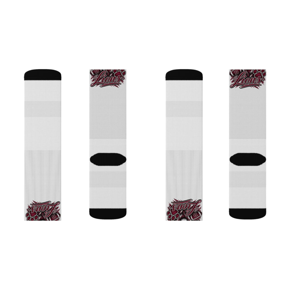 Brownwood Lions Sublimation Socks