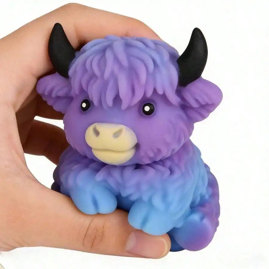 Highland Cow Squishy Toy