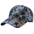Bling Hat for Women Lace Butterfly Rhinestones Baseball Caps Hats Studded Trendy Sun Hat Sunscreen