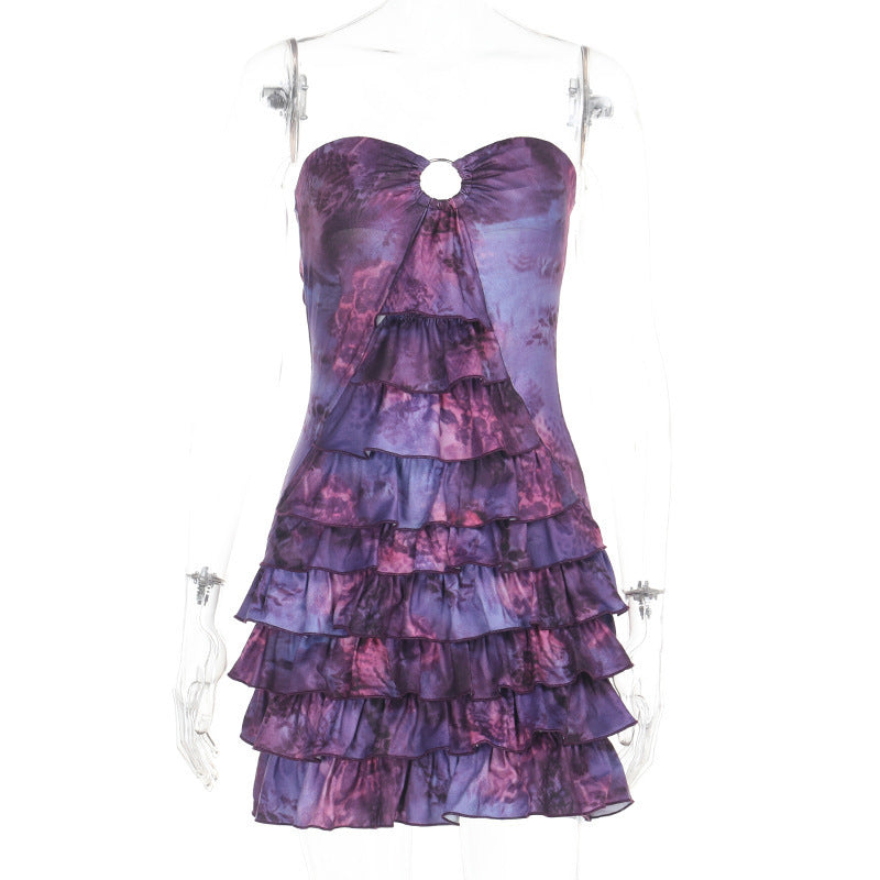 Sequin Tube Top Mini Dress