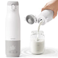 VAEUBO Portable Bottle Warmer Nano Film Heating 12 ozReservation Function Fast Charging55WPower9000mAhLarge Capacity Lithium BatteryAnti-Dry and Anti-Burn Baby Travel Warmer