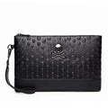 Skull Pattern Clutch Bag with Waterproof Design