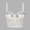 Rhinestone Sequin Camisole Bra