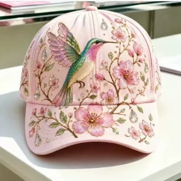 Handmade Floral Sun Hat