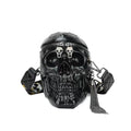 Dark Skull Tassel Shoulder Crossbody Bag