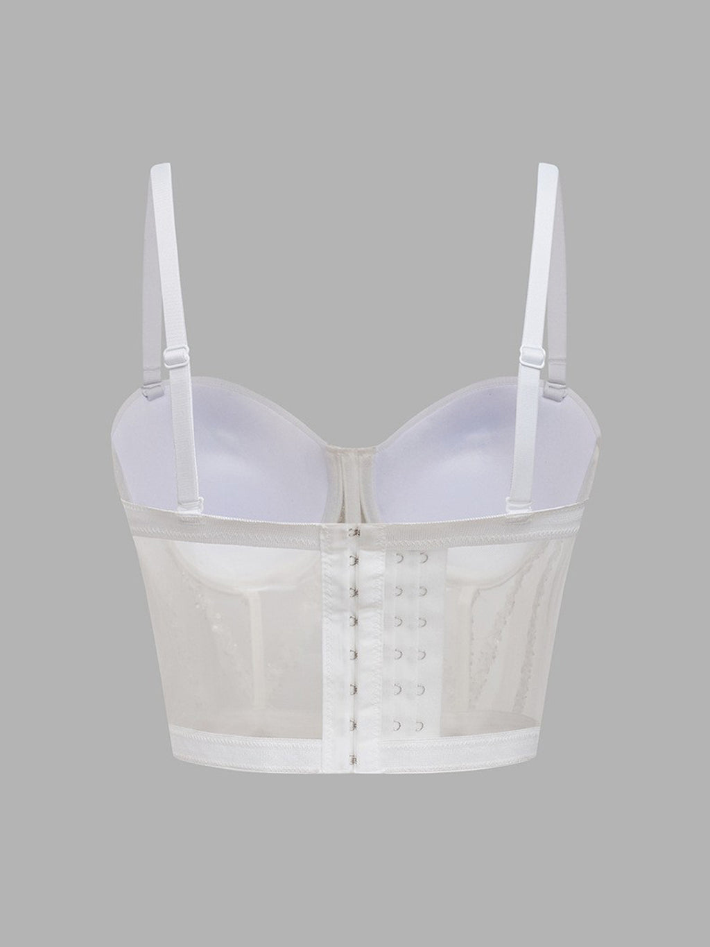 Rhinestone Sequin Camisole Bra