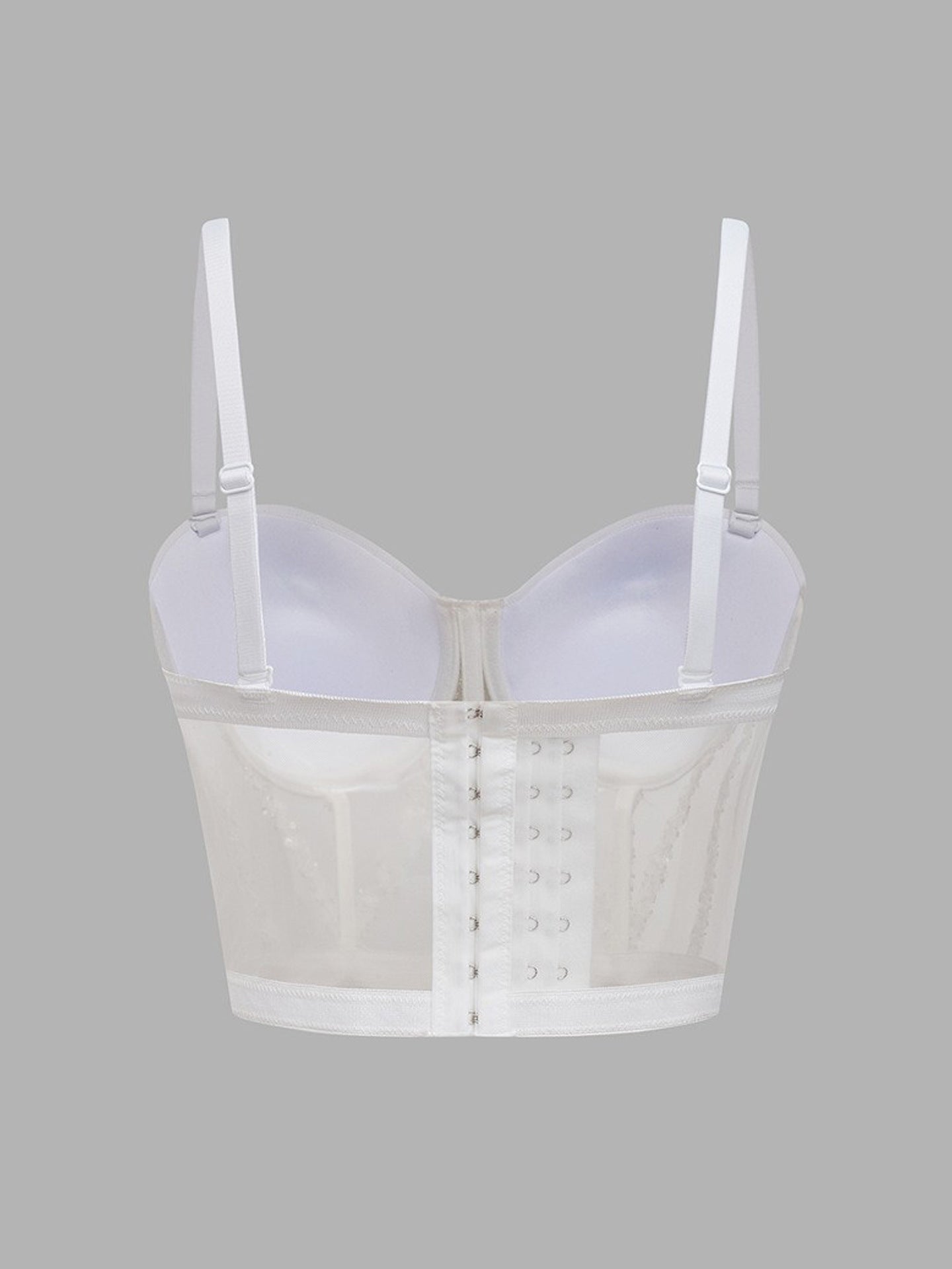 Rhinestone Sequin Camisole Bra