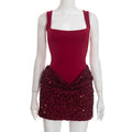 Elegant Sequin Bodycon Dress